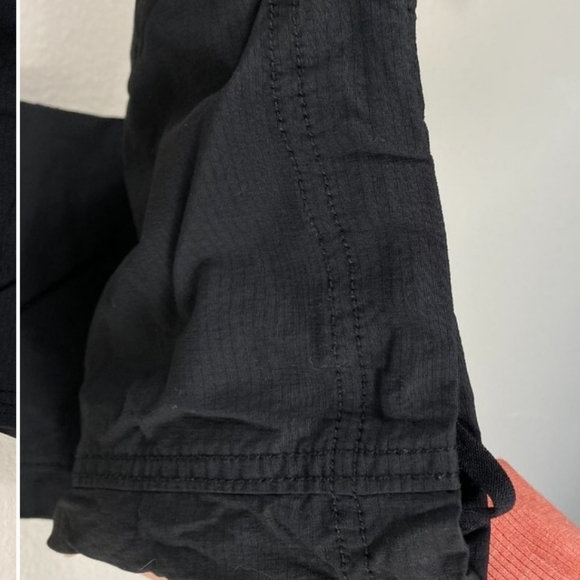 Athleta Trekkie Hiking Pants Stretch Nylon Cinch Hem 6 - Picture 5 of 8